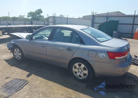 2007 Hyundai Sonata Gls from USA, damaged, VIN 5NPET46C27H288798